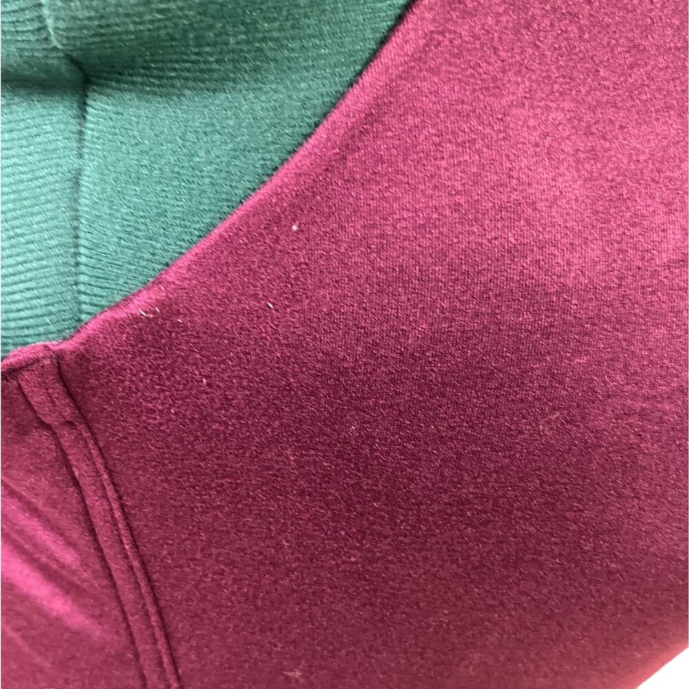 Catherines Full Coverage Smooth Wireless Bra Eggplant Solid Plus Size 44D - Picture 6 of 8